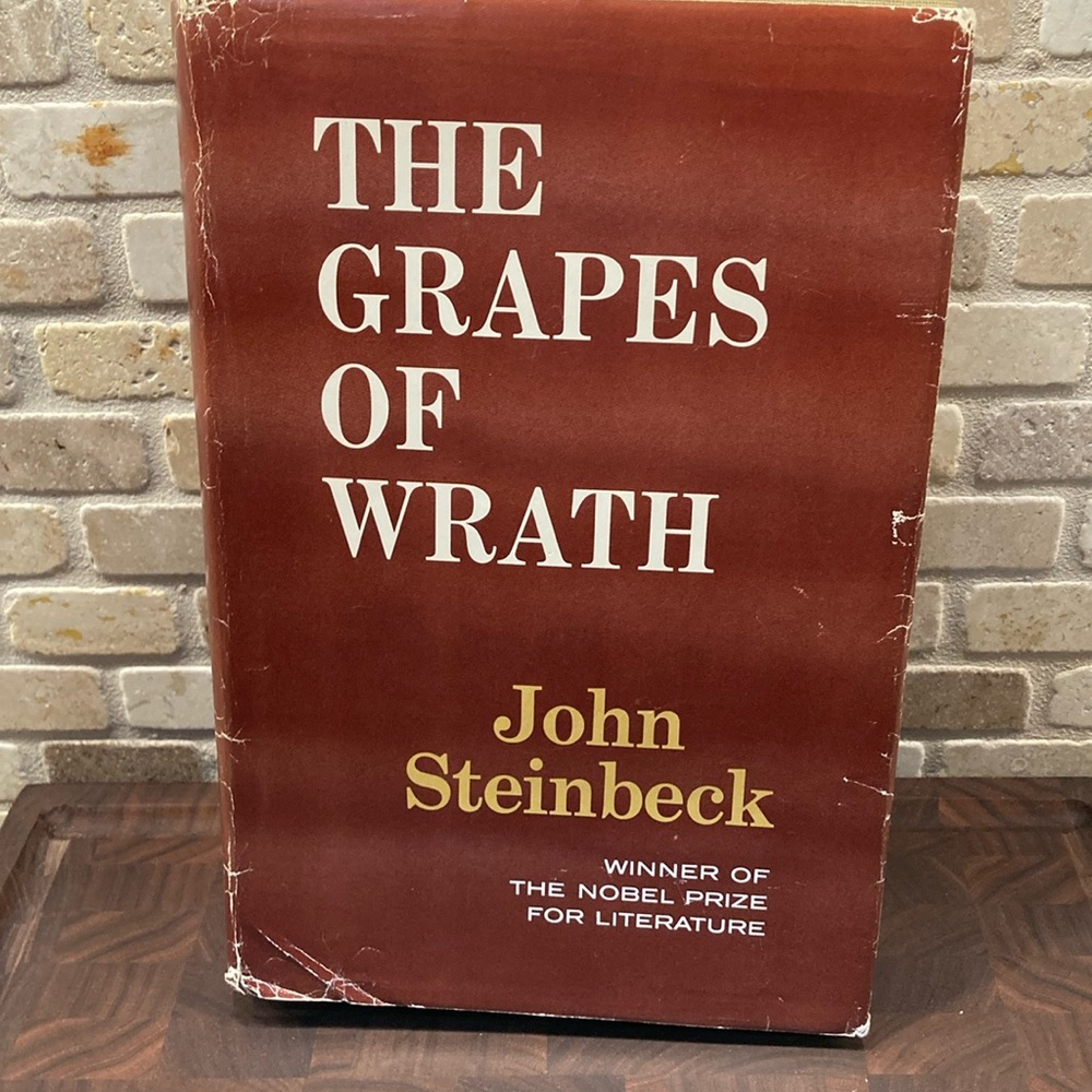 Vintage 1939 Hardcover The Grapes of Wrath by John Steinbeck